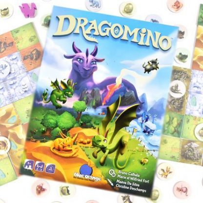 Mini jeu de société pour 2 joueurs, Dragon Blue Lagoon – Jeux éducatifs et  jeux en bois pour enfants et adultes